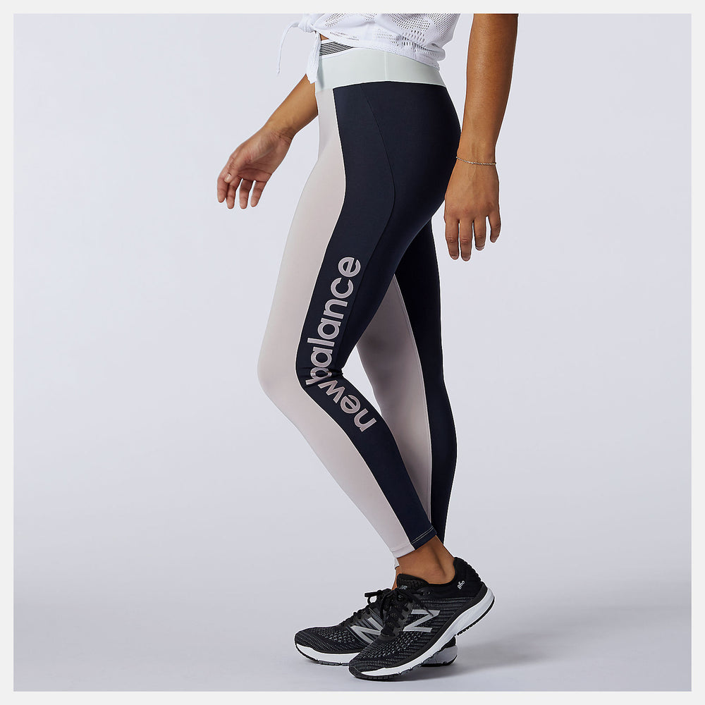Achiever Remix High Rise 7/8 Tight | New Balance Clothing Logwood - Women