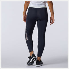 Achiever Remix High Rise 7/8 Tight | New Balance Clothing Logwood - Women