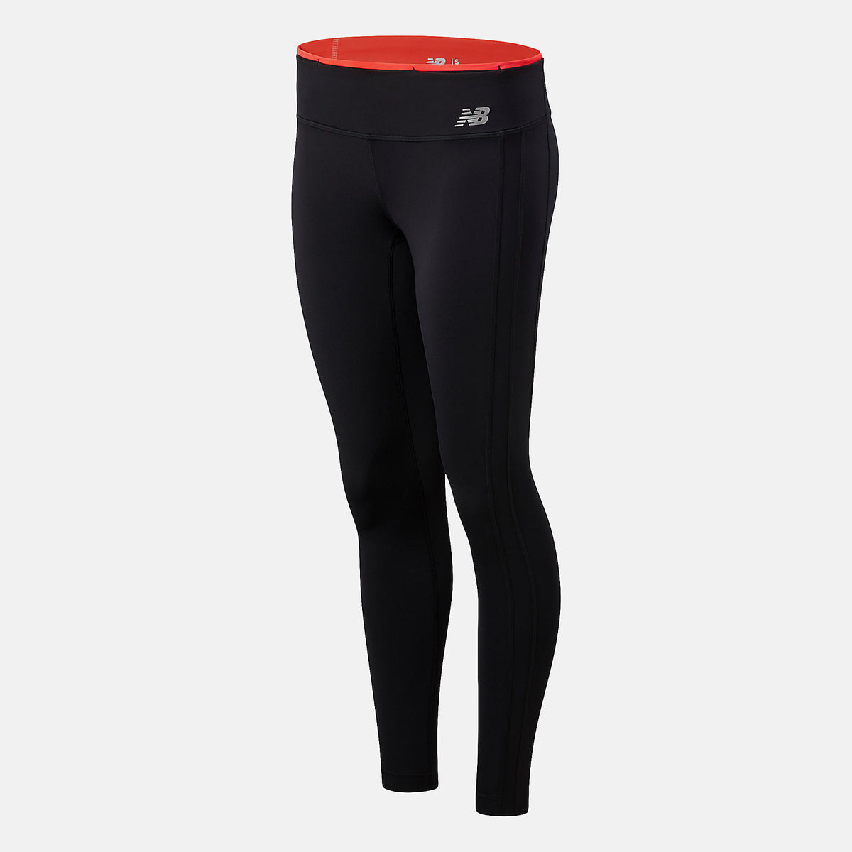 Accelerate Colorblock Tight | New Balance Clothing Vivid Coral - Women