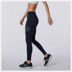 Printed Fast Flight Tight | New Balance Clothing UV Blue Heather - Women