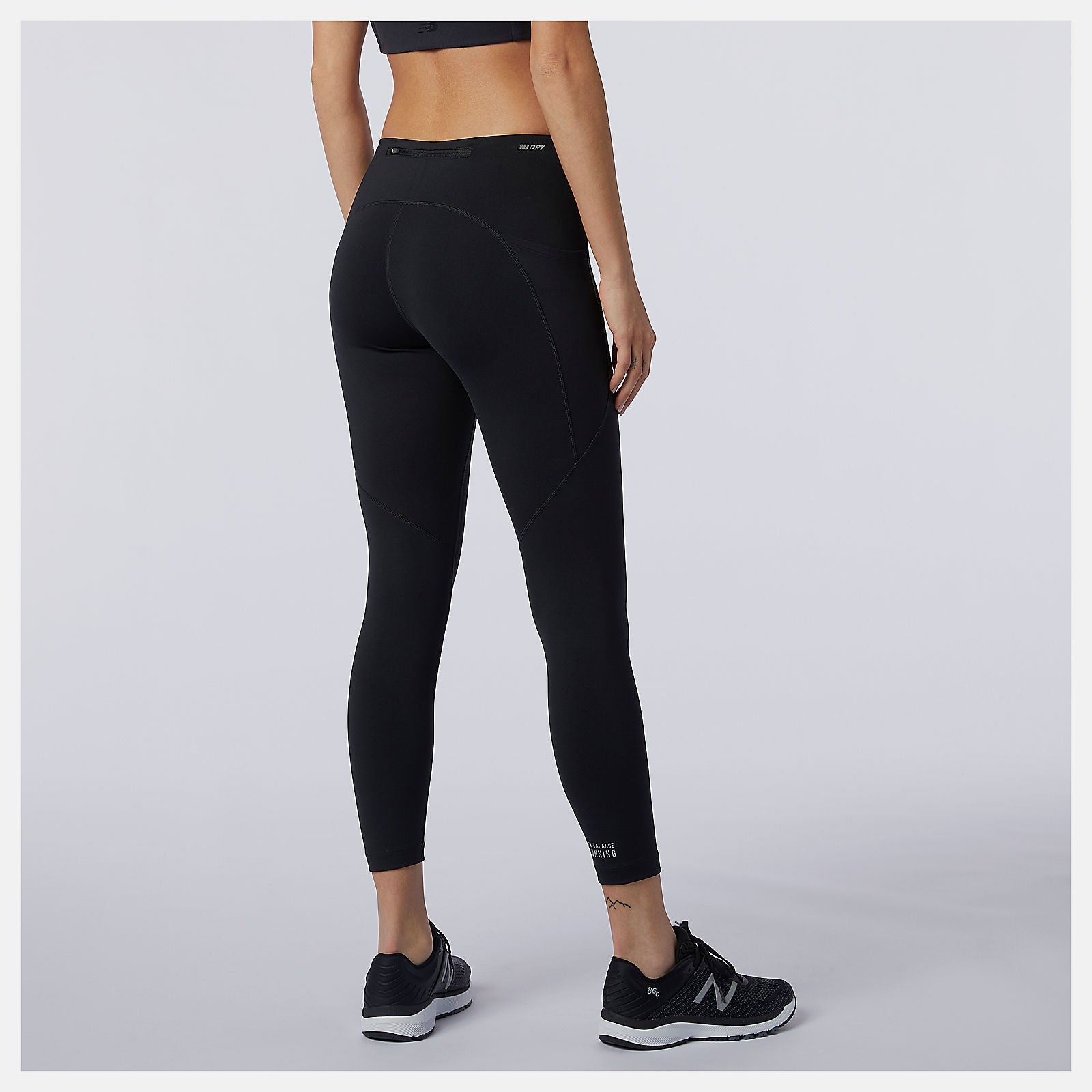 Impact Run Crop | New Balance Clothing Black - Women