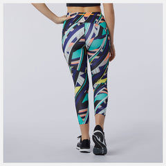 Printed Impact Run Crop | New Balance Clothing Multi Color - Women