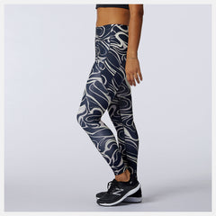 Printed Impact Run Tight | New Balance Clothing Logwood - Women