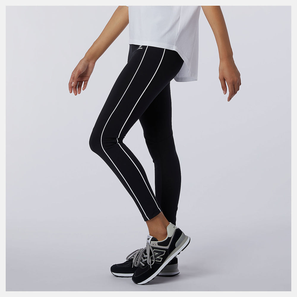 NB Athletics Piping Legging | New Balance Clothing White - Women