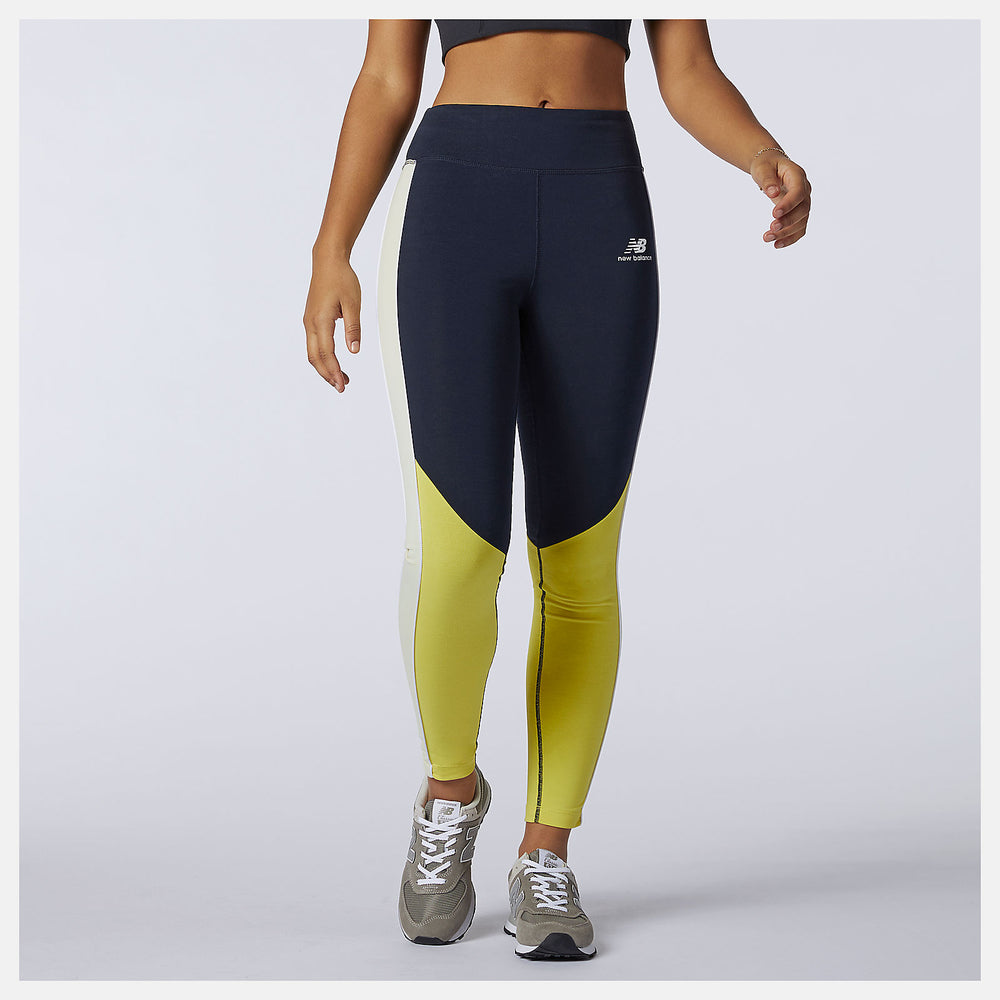 NB Athletics Piping Legging | New Balance Clothing Clear Yellow - Women