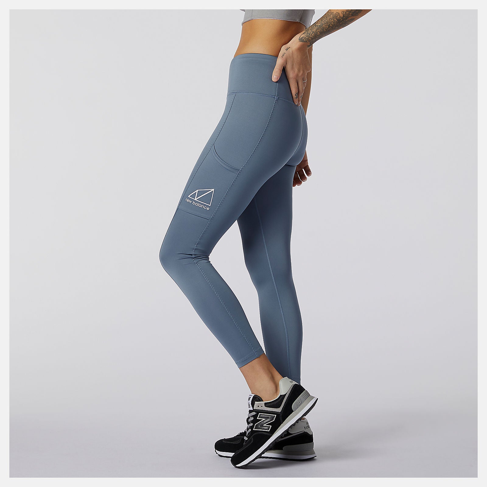 NB All Terrain Legging | New Balance Clothing Ocean Grey - Women