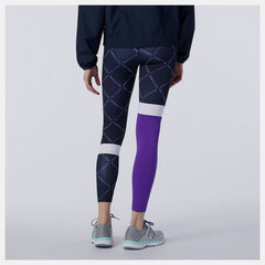 Fast Flight Printed Tight | New Balance Clothing Deep Violet - Women