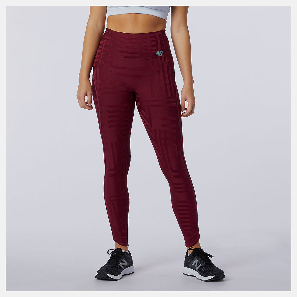 Q Speed Tight | New Balance Clothing Garnet - Women