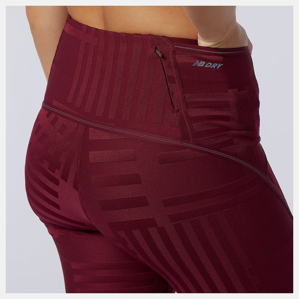 Q Speed Tight | New Balance Clothing Garnet - Women
