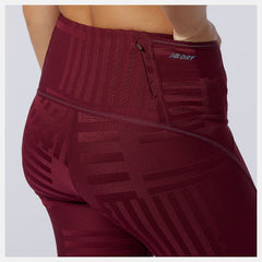 Q Speed Tight | New Balance Clothing Garnet - Women