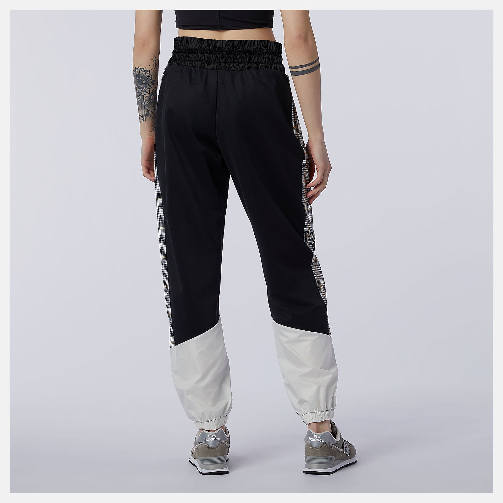 NB Athletics Higher Learning Stripe Track Pant | New Balance Clothing Black - Women
