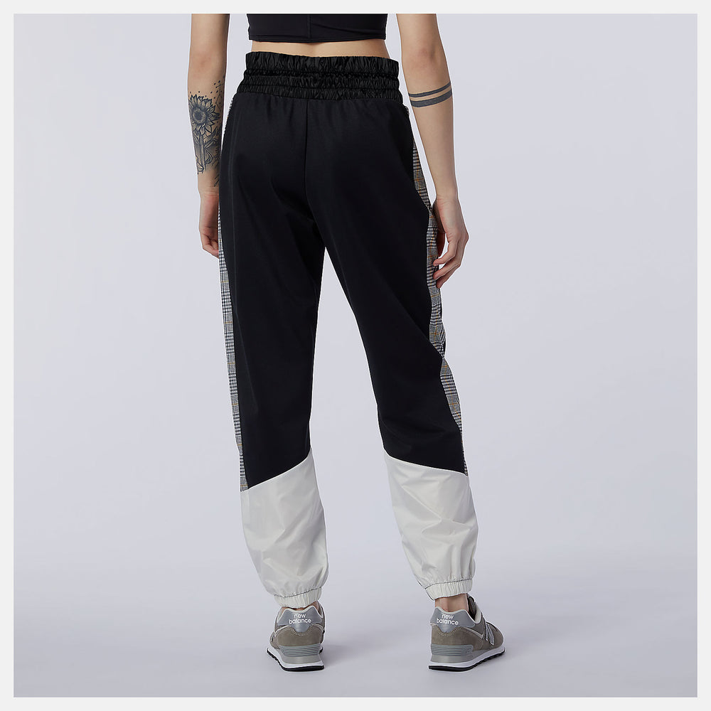 NB Athletics Higher Learning Stripe Track Pant | New Balance Clothing Black - Women