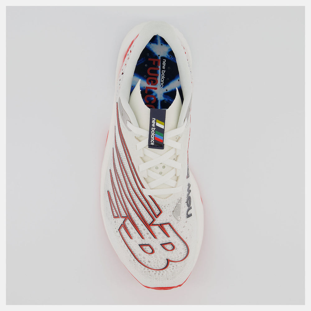 FuelCell RC Elite v2 | New Balance Shoes White/Neo Flame - Women