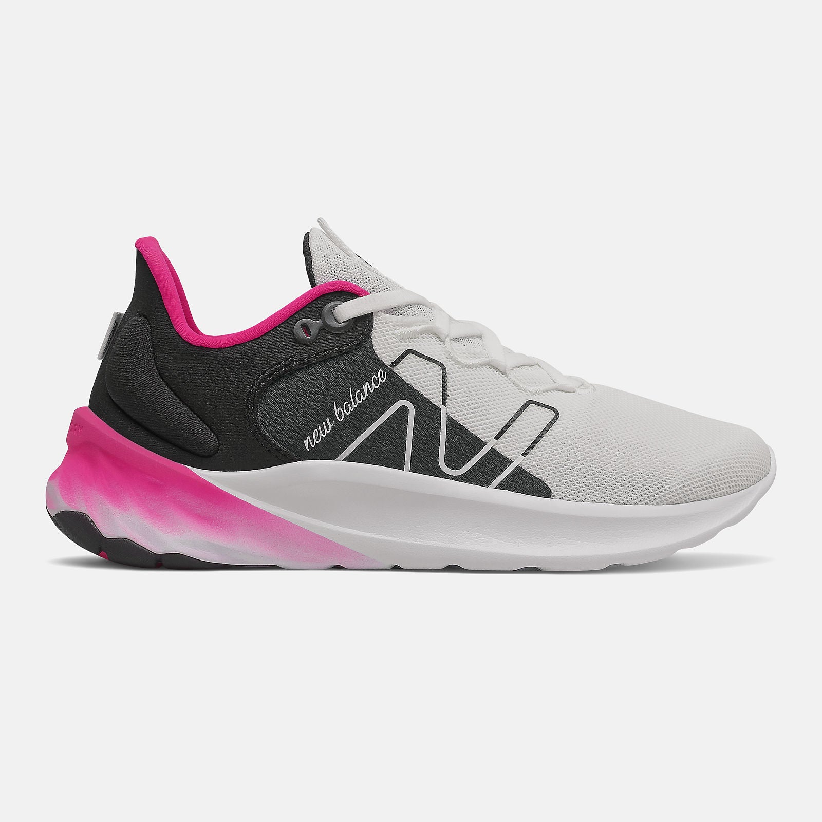 Fresh Foam Roav v2 | New Balance Shoes White/Black - Women