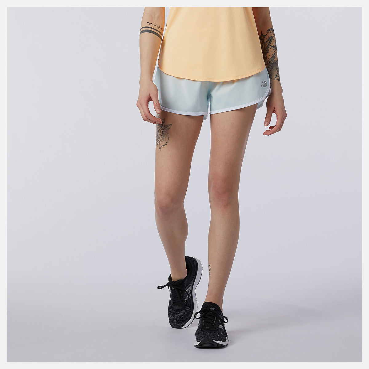 Accelerate Short 2.5 Inch | New Balance Clothing Pale Blue - Women