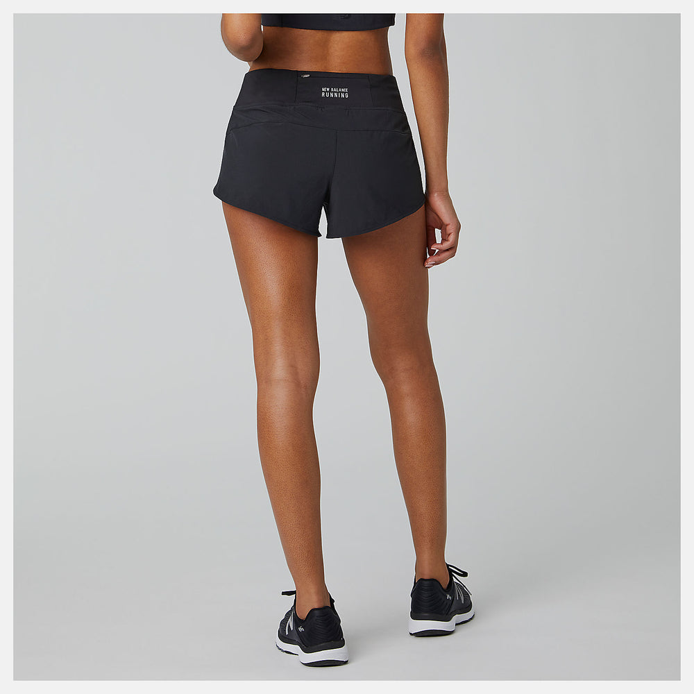 Impact Run Short 3 Inch | New Balance Clothing Black - Women