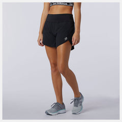 Impact Run Short 5 Inch | New Balance Clothing Black - Women