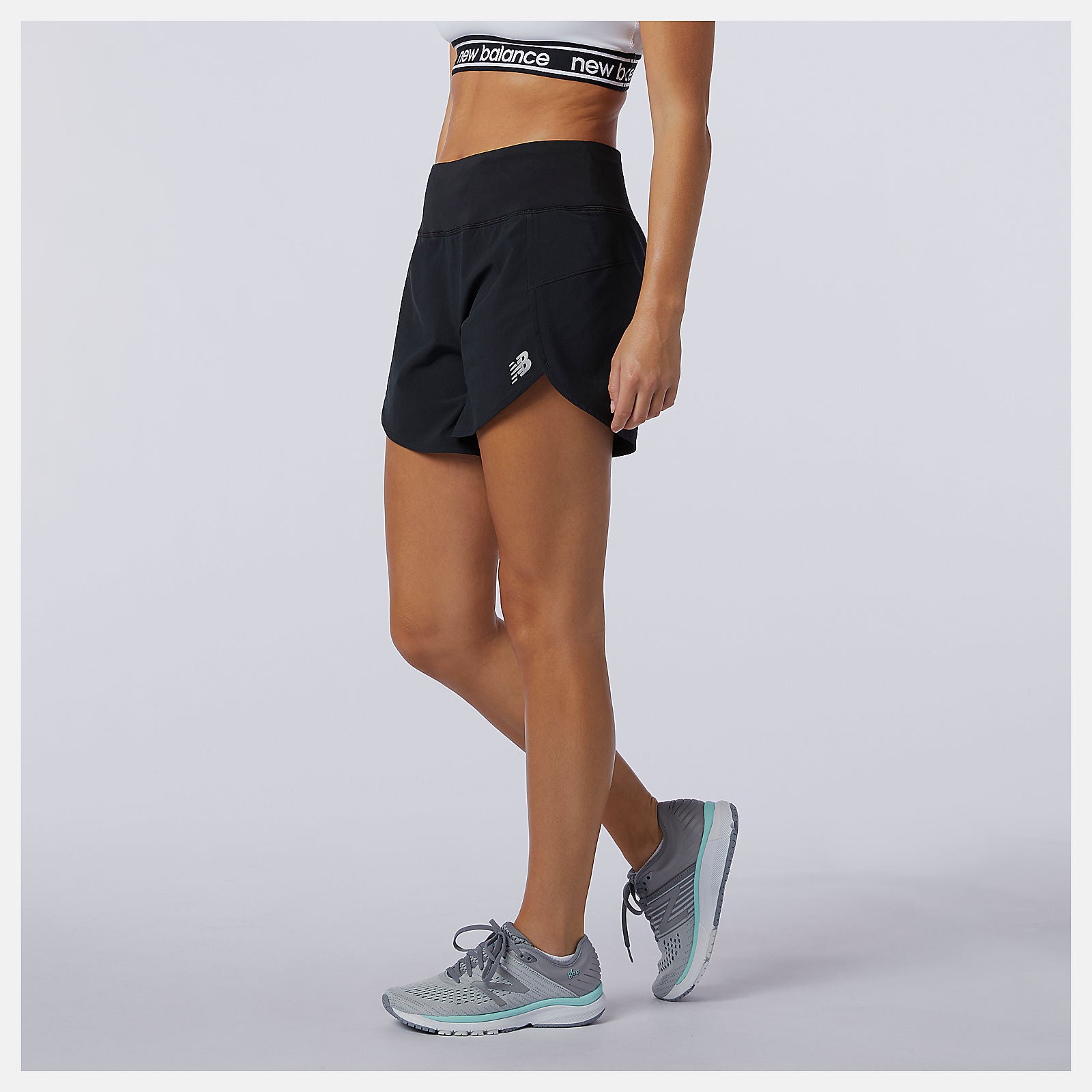 Impact Run Short 5 Inch | New Balance Clothing Black - Women