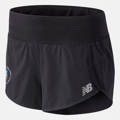 NYC Marathon Impact Run Short 3 inch | New Balance Clothing Black - Women