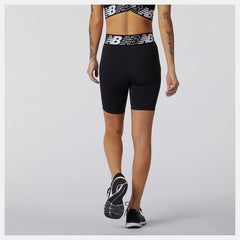 Relentless 8 inch Fitted Short | New Balance Clothing Black - Women