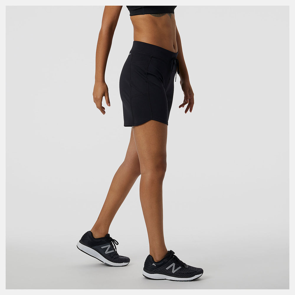 Impact Run Short 7 Inch | New Balance Clothing Black - Women