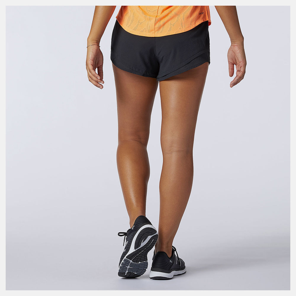 Q Speed Fuel Short | New Balance Clothing Black/White - Women