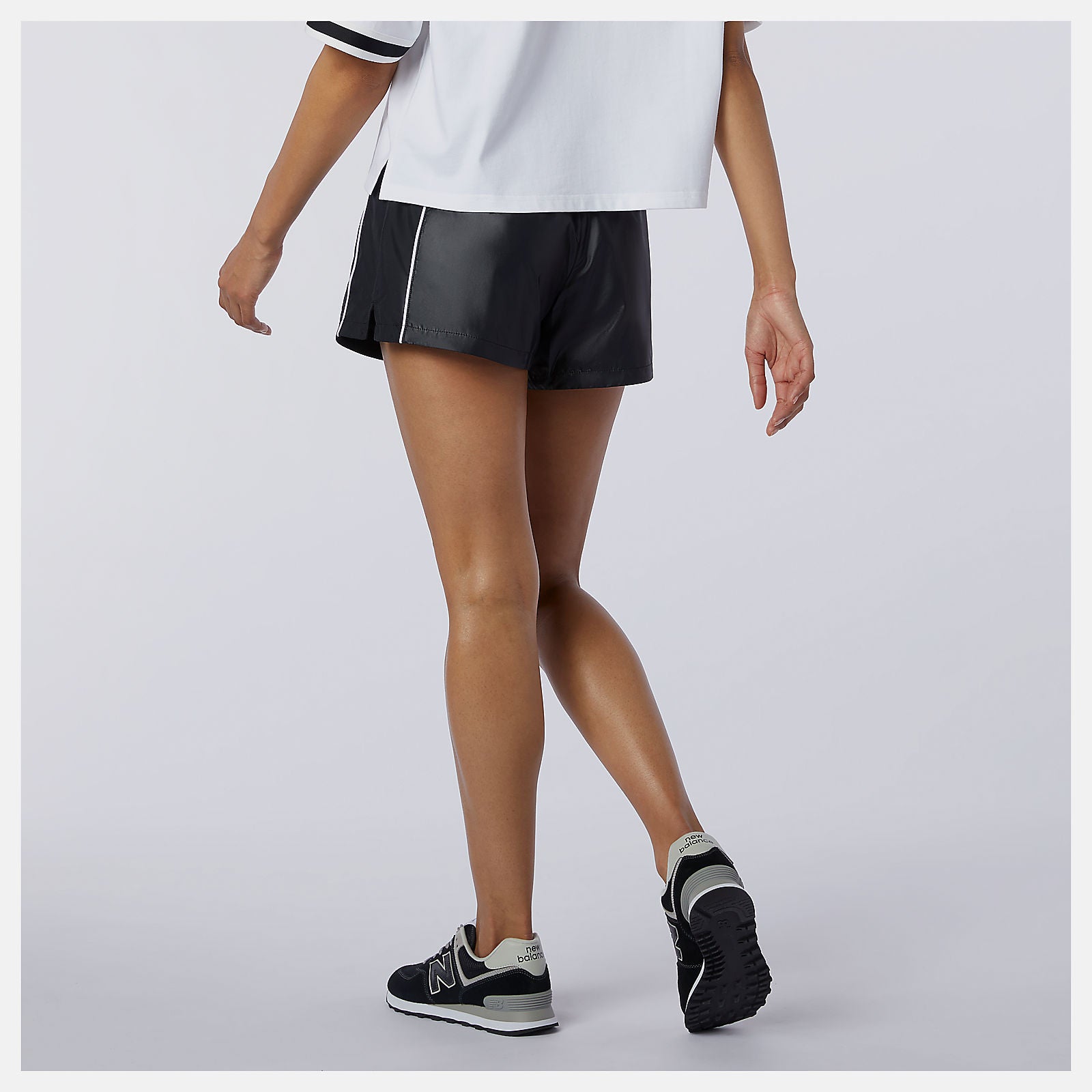 NB Athletics Collide Woven Short | New Balance Clothing Black Multi - Women