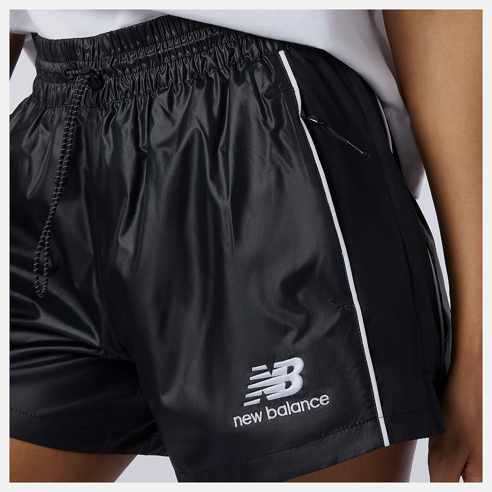 NB Athletics Collide Woven Short | New Balance Clothing Black Multi - Women