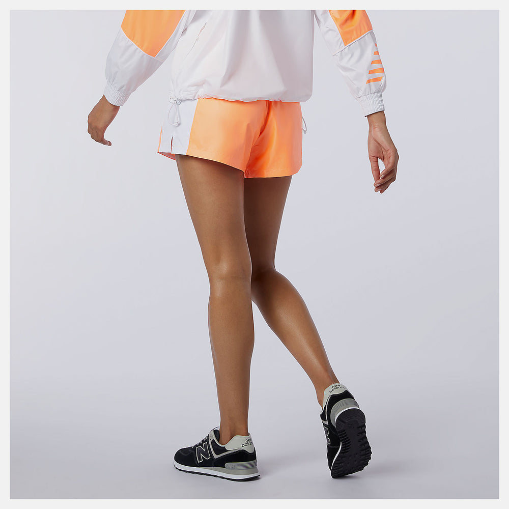 NB Athletics Collide Woven Short | New Balance Clothing Citrus Punch - Women