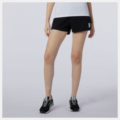 NB Essentials Knit Short | New Balance Clothing Black - Women