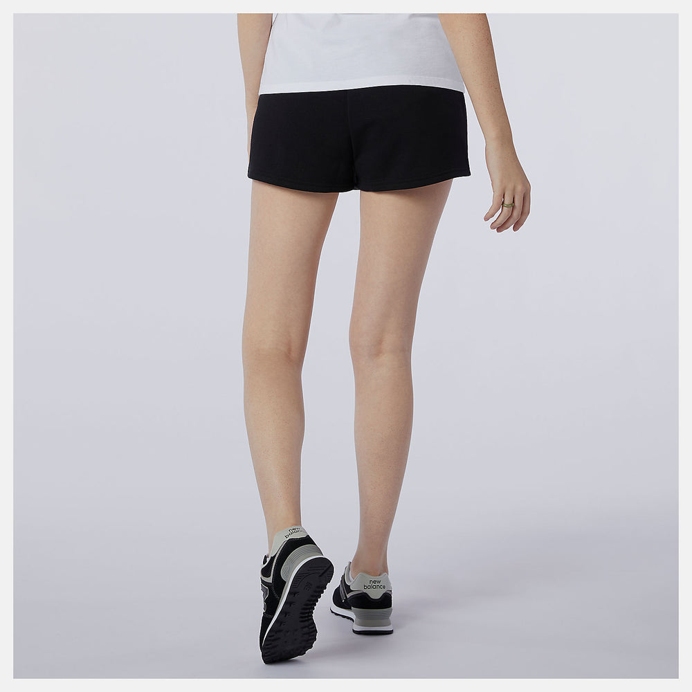 NB Essentials Knit Short | New Balance Clothing Black - Women