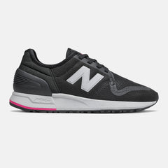 247S | New Balance Shoes Black/Exuberant Pink - Women