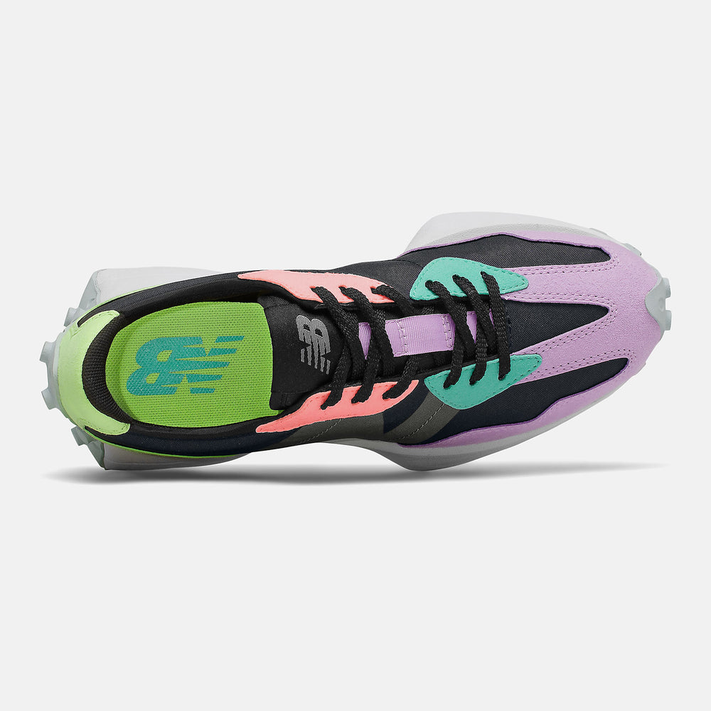 327 | New Balance Shoes Black/Dark Violet - Women