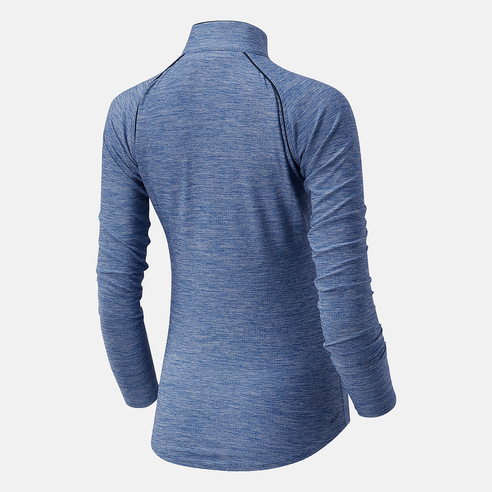 Transform 1/2 Zip | New Balance Clothing Captain Blue - Women