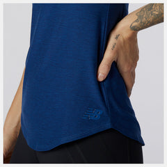 Transform Perfect T | New Balance Clothing Captain Blue - Women