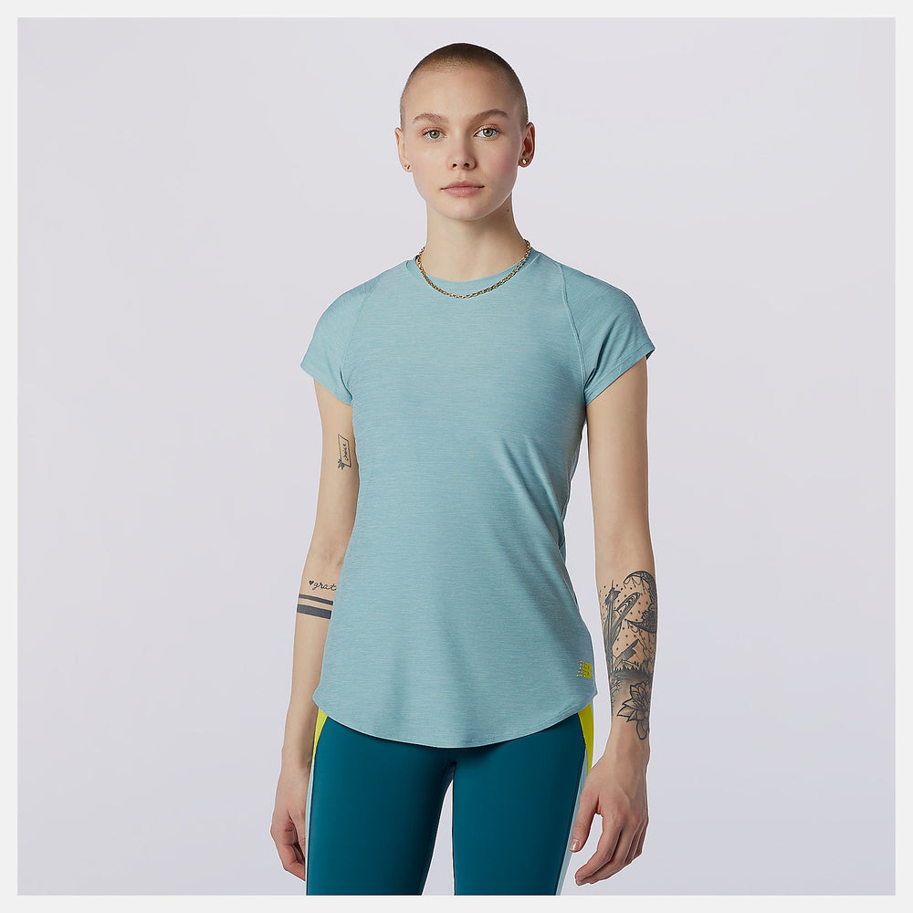 Transform Perfect T | New Balance Clothing Storm Blue - Women