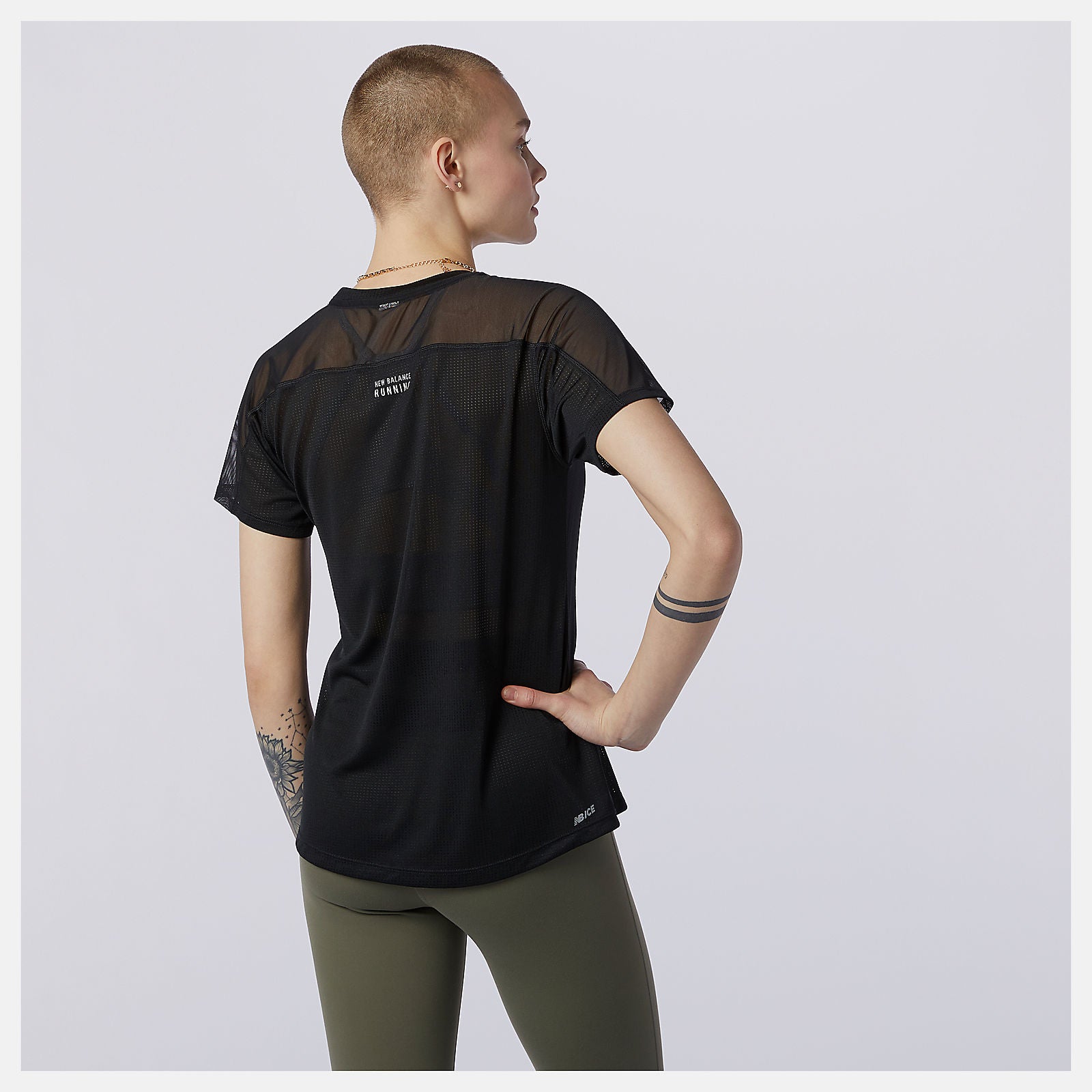 Impact Run Short Sleeve | New Balance Clothing Black - Women