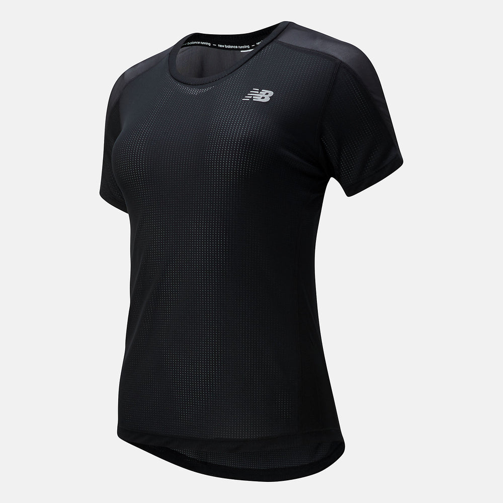 Impact Run Short Sleeve | New Balance Clothing Black - Women
