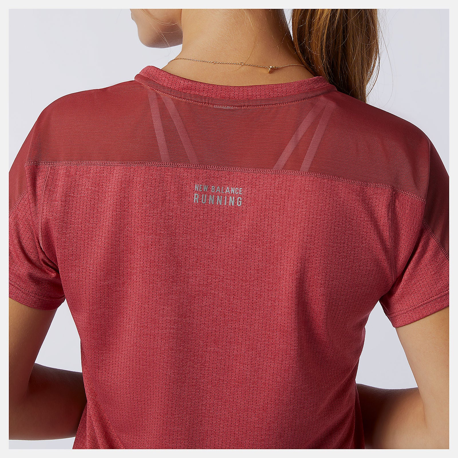 Impact Run Short Sleeve | New Balance Clothing Earth Red - Women