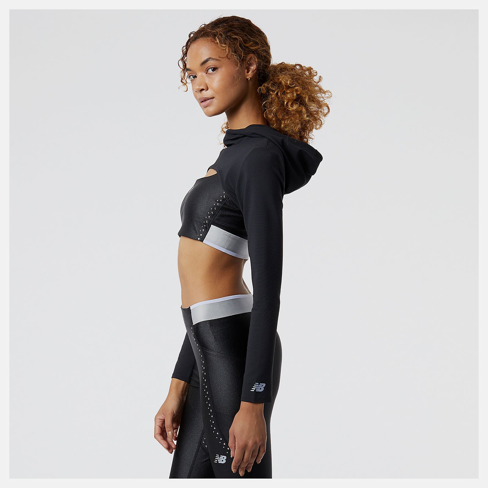 Syd Hooded Shrug | New Balance Clothing Black - Women