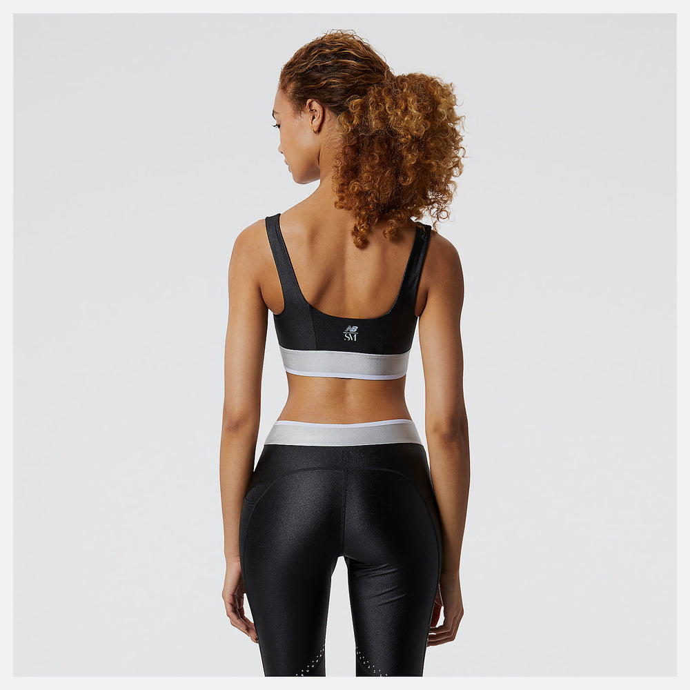 Syd Crop Bra | New Balance Clothing Black - Women