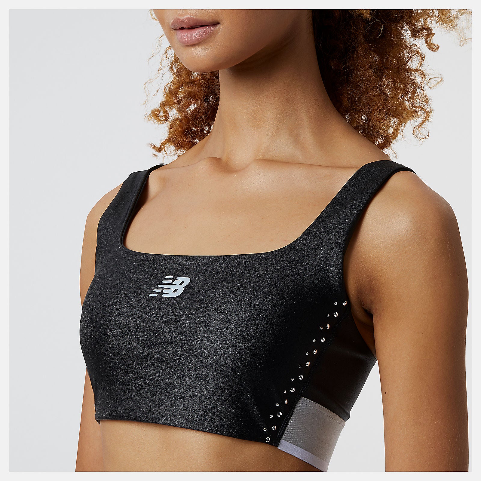 Syd Crop Bra | New Balance Clothing Black - Women