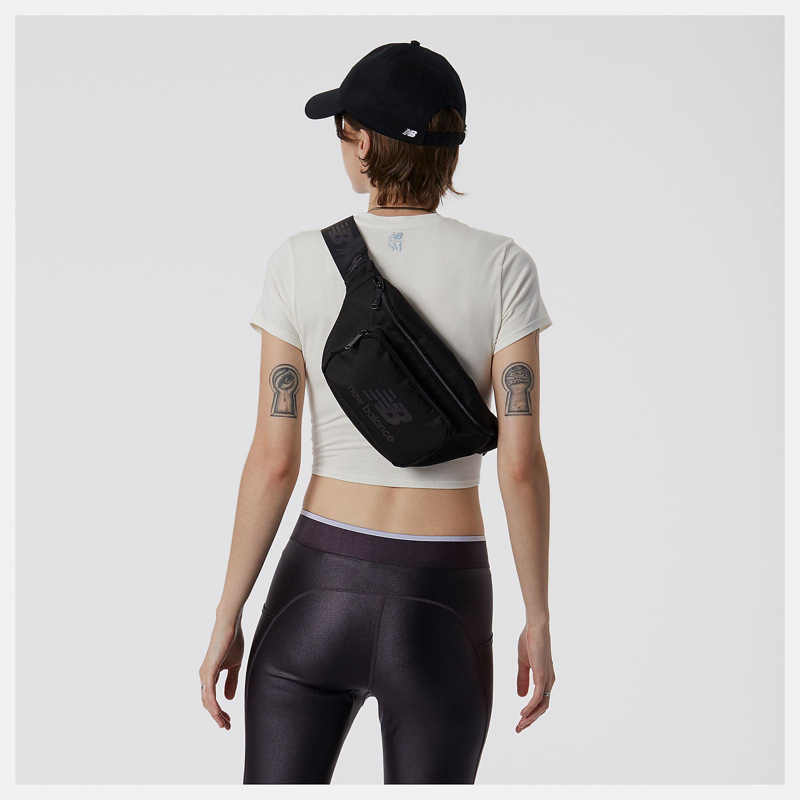 Syd Crop Tee | New Balance Clothing Sea Salt - Women