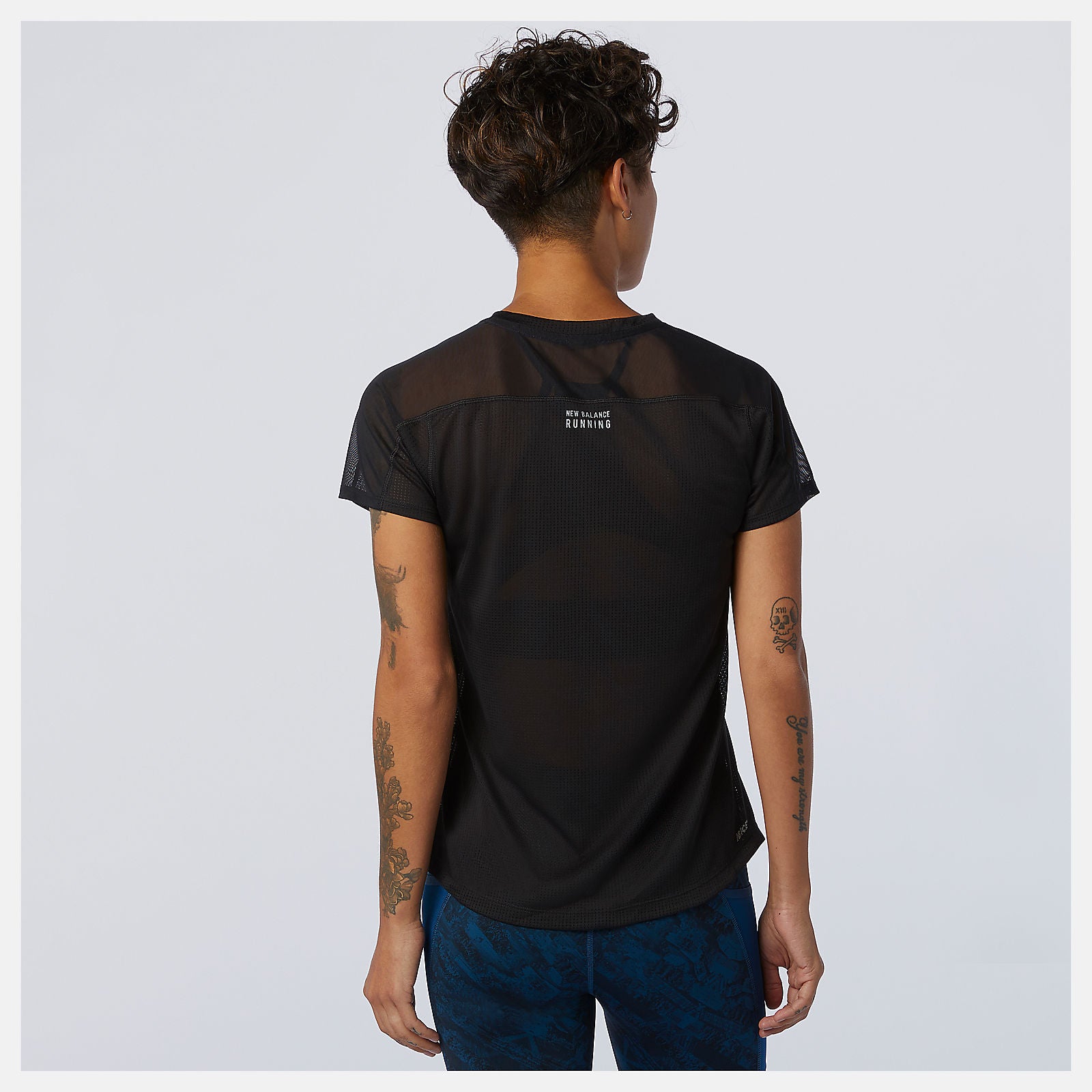 NYC Marathon Impact Run Short Sleeve | New Balance Clothing Black - Women