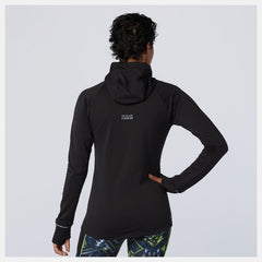 NB Heat Grid Hoodie | New Balance Clothing Black - Women