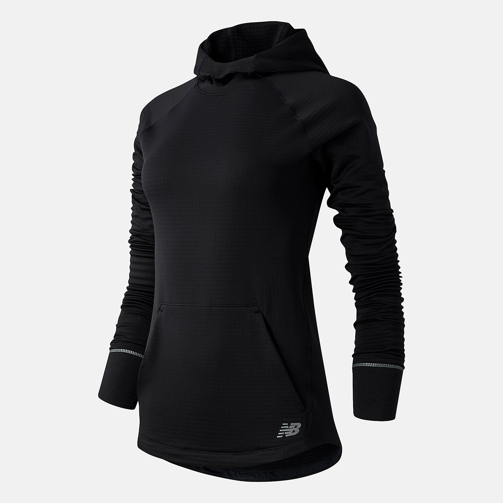 NB Heat Grid Hoodie | New Balance Clothing Black - Women