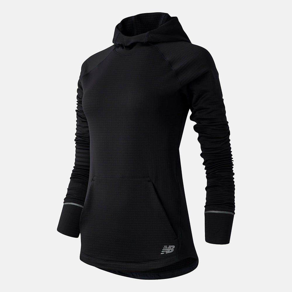 NB Heat Grid Hoodie | New Balance Clothing Black - Women
