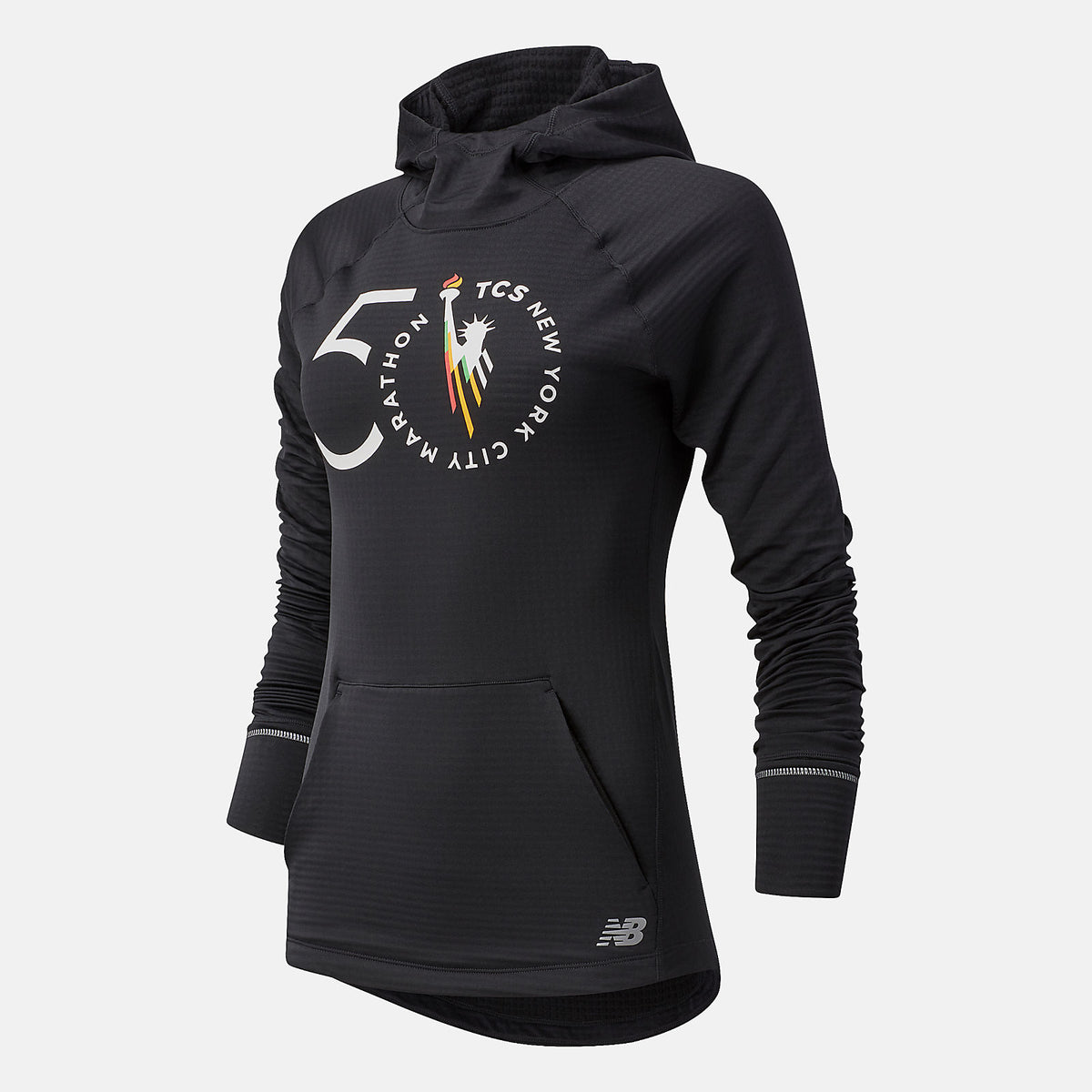 NYC Marathon NB Heat Grid Hoodie | New Balance Clothing Black - Women