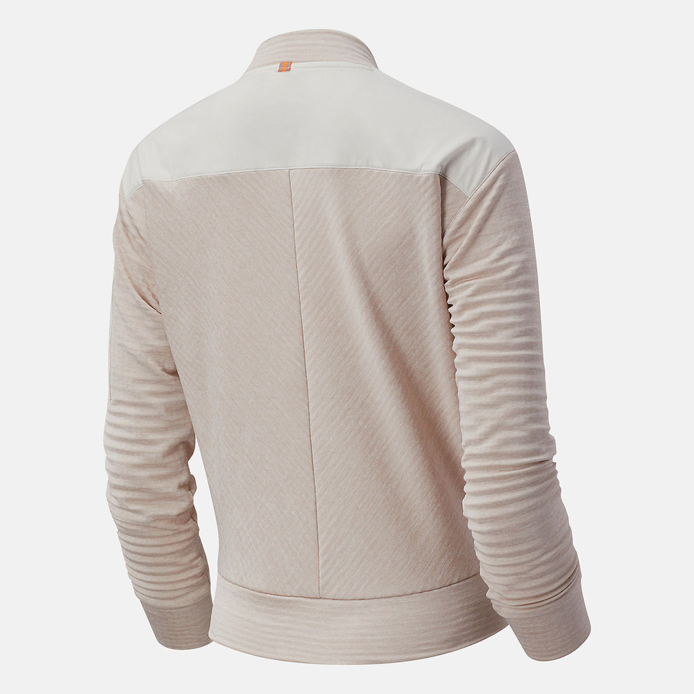 NYC Marathon NB Heat Grid Long Sleeve | New Balance Clothing Sea Salt Heather - Women