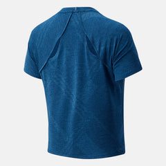 NYC Marathon Q Speed Fuel Jacquard Short Sleeve | New Balance Clothing Rogue Wave - Women